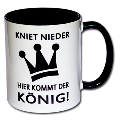 KNIET NIEDER HIER KOMMT DER KÖNIG