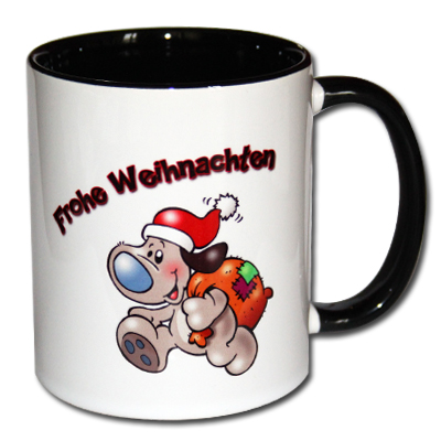 Frohe Weihnachten Kaffeetasse