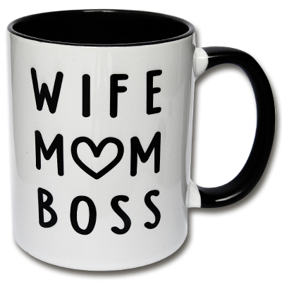 Wife Mom Boss Tasse Mama