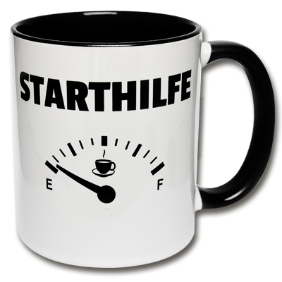 Tasse Starthilfe