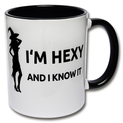 Tasse Sexy Hexe I'm hexy and I know it