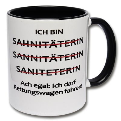 Tasse Sanitäterin Geschenkidee