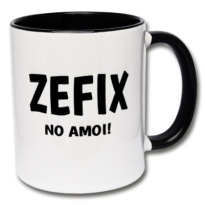 Tasse ZEFIX Kaffeehaferl