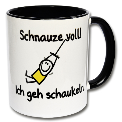 Tasse Ich geh schaukeln Kaffeetasse